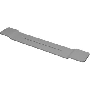 Badplank best design hinza solid surface 95x15 cm glans grijs