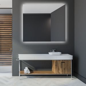 Spiegel Gliss Design Backlight LED Verlichting 180cm