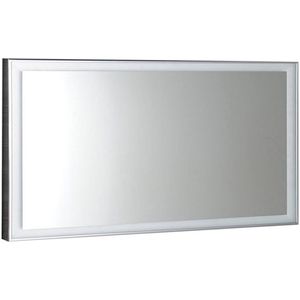 Badkamerspiegel Sapho Luminar 120.3x55.3 cm LED-Verlichting Frame Chroom