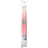 Sunshower pure xl 2.0 white infrarood inbouwapparaat 19.9x123.8x10 cm aluminium