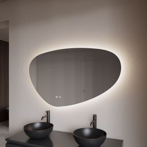 BWS - Archa - Spiegel - Organisch - LED Verlichting - IP44 Spatwaterdicht