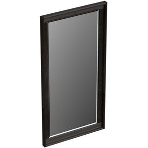 Spiegel forzalaqua reno vierkant 40x2x80 cm eiken black oiled
