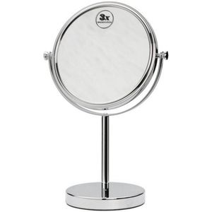 Vrijstaande Kaptafel Spiegel Sapho Rond 20 cm Chroom