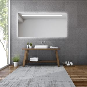 Spiegel gliss design horizontaal led standaard verlichting 80 cm