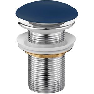 Afvoerplug Best Design Discover Keramisch 5/4" x 80 mm Mat Donkerblauw
