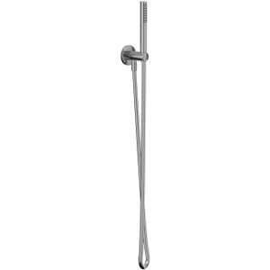 Handdoucheset IVY Set Bestaande Uit Doucheslang 150 cm, Wandhouder Met Uitlaat En Staafhanddouche Chroom