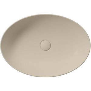 Keramische Opbouw Waskom Sapho Pura 50x35 Mat Beige