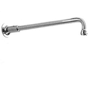 Huber nostalgische douche-arm 40 cm 05bd02ns rvs