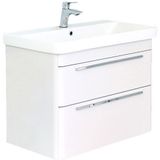Badmeubel best design moby 50 cm hoogglans wit