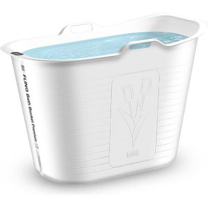 Zitbad bath bucket premium flinq wit 93x52 cm
