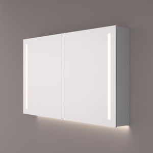 Spiegelkast Hipp Design SPK 42000 Rechthoek Met Verlichting Incl. Spiegelverwarming en Stopcontact (Alle Maten)
