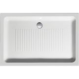Douchebak keramiek sapho gsi 120x80x11 cm rechthoek wit
