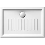 Douchebak keramiek sapho gsi 120x70x6 cm rechthoek wit