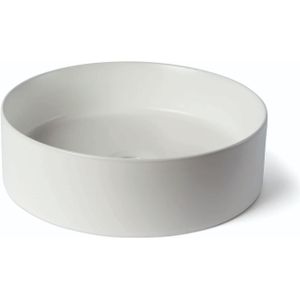 Waskom Luca Sanitair Ceramics Rond 39,4x39,4x11,5 Keramiek Mat Wit