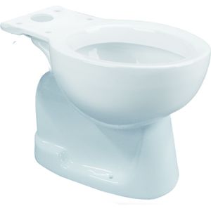 Vrijstaande toiletpot van marcke isifix vloeraansluiting (h(pk) 21.5 cm wit