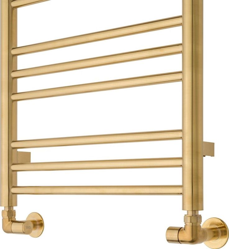 TVS - Ventile 150 - Zij-Aansluitset - Geborsteld Goud - Axiale Aansluiting