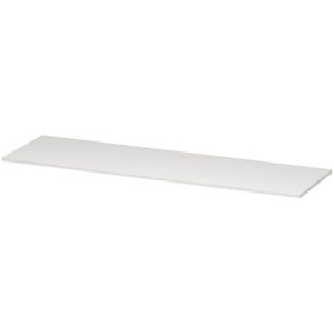 Afdekplaat INK t.b.v. onderkast gelakt 160 cm x 45 cm x 2 cm Hoogglans wit 1240212