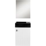 Fonteinmeubel differnz belvedere 40x22x45 cm mdf wit