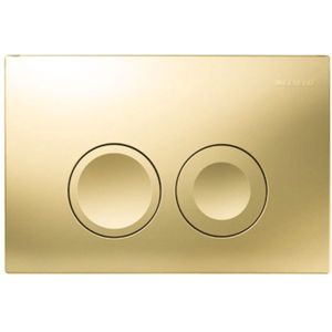 Bedieningsplaat geberit delta 25 frontbediening goud