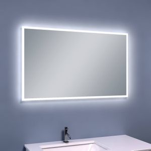 Bws led spiegel rondom dimbare condensvrije 100x60 cm
