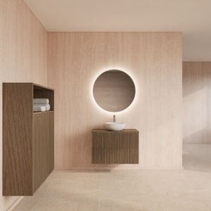 Badmeubelset BWS Hybris Ash Grey 70 cm Met Waskom