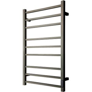 Elektrische Radiator TVS ELDO 9F Mat Zwart met Timer 86x53 cm
