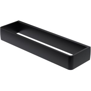 Handdoekring haceka aline black 25,9x3,5 cm aluminium mat zwart