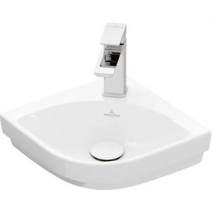 Hoekfontein villeroy & boch subway 3.0 32x32x14.5 cm wit alpin