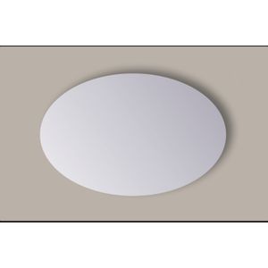 Spiegel ovaal sanicare q-mirrors 90x140 cm pp geslepen incl. Ophanging