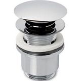 Afvoerplug plieger 2in1-systeem 5/4'' aansluiting chroom