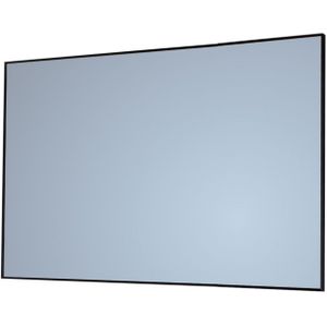 Badkamerspiegel sanicare q-mirrors 120x70x2 cm zwart