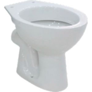 Vrijstaande toiletpot van marcke isifix muuraansluiting (h(pk) 19.2 cm wit