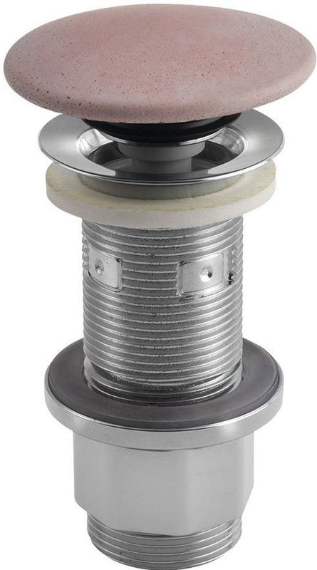 Clickwaste Sapho 5/4 Beton Plug 10-80mm Mat Roze