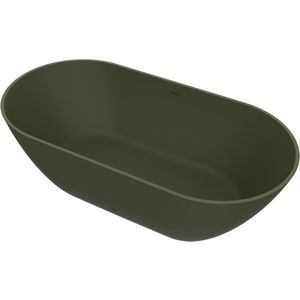 Vrijstaand Ligbad Arcqua Cusco 175x85x55 cm Mat Groen