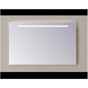 Spiegel Sanicare Q-mirrors Zonder Omlijsting 60 x 120 cm Warm White LED PP Geslepen