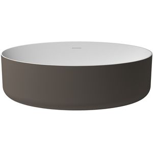 Vrijstaand Ligbad Zenon Elipse 176x81 cm Moka