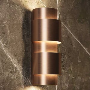 Wandlamp Martens & Meijer Sofia 26x10 Cm Rond Geborsteld Goud