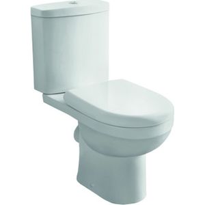 Duoblok vm cobra compleet staand toilet (pk) met softclose zitting en spoelbak