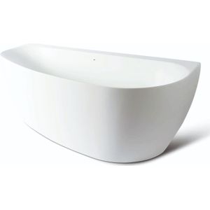 Back To Wall Bad Luca Sanitair Primo Acryl 170x78x60 cm Incl. Afvoerset Mat Wit