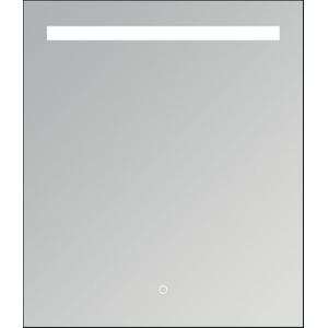 Spiegel Arcqua Cube 60x70 Cm Rechthoek Front LED