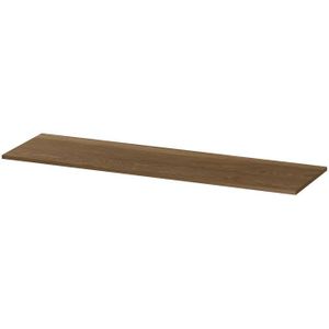 Afdekplaat INK t.b.v. onderkast echt hout 160 cm x 45 cm x 2 cm Massief eiken aqua 1240218