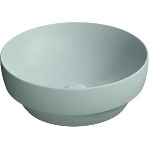 Keramische Opbouw Waskom Sapho Pura dia. 40 cm Blauw