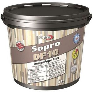 Sopro df10 voegmortel designvoeg flex 5 kg wijnrood nr 92