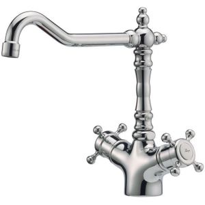 Thermostatische keukenkraan huber victorian brons 15701hba