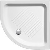 Douchebak keramiek sapho ceramic shower trays 80x80x11 cm kwartrond wit