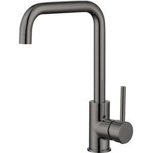 Keukenmengkraan best design moya uitloop gebogen 31.7 cm 1-hendel gunmetal