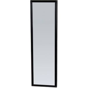 Spiegel sanitop silhouette 25x80x2.5 cm aluminium zwart