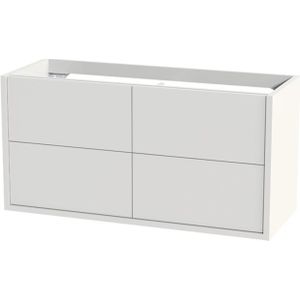 Tiger Boston Wastafelonderkast 120 cm Hoogglans Wit
