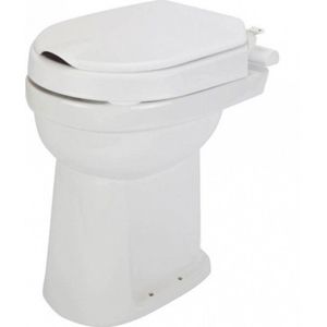 Toiletverhoger etac hi-loo vastgemonteerd met deksel 10 cm wit (draagvermogen tot 150 kg)
