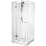 Complete douchecabine vm capua 90x90 cm hoekinstap